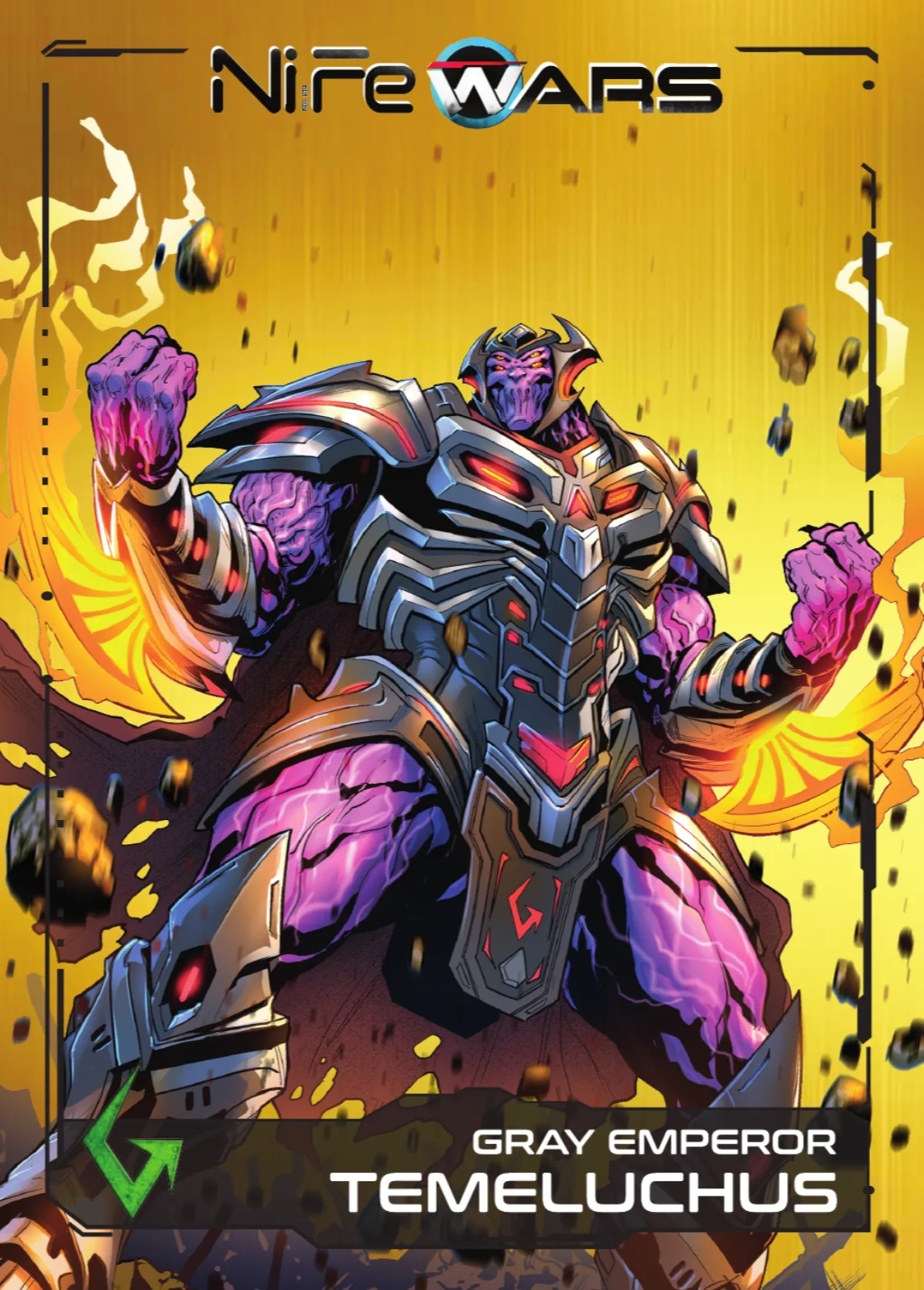 Gold chase card